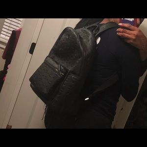 100% authentic MCM large leather back in excellent condition